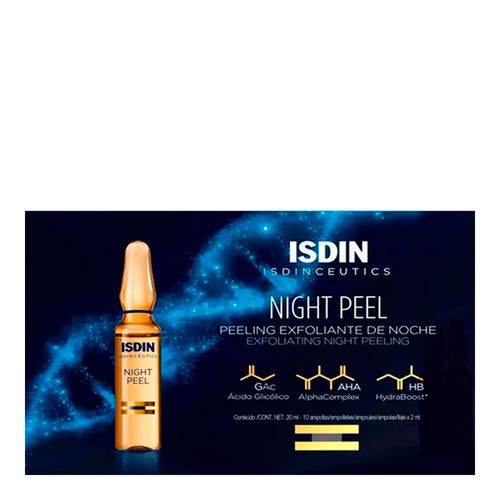 Sérum Esfoliante Isdin Isdinceutics Night Peel 10 Ampolas Sérum Esfoliante Isdin Isdinceutics Night Peel 10 Ampolas