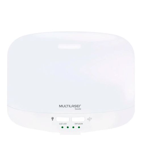 Difusor de Aromas Branco Multilaser com LED 1 Unidade Difusor de Aromas Branco Multilaser com LED 1 Unidade