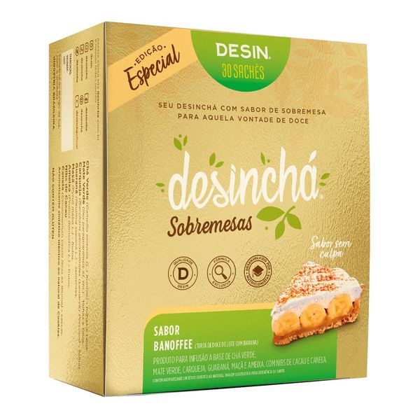 Desinchá Sobremesas Desin Sabor Banoffe 30 Unidades