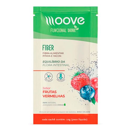 Moove Fiber Frutas Vermelhas 10g Moove Fiber Frutas Vermelhas 10g