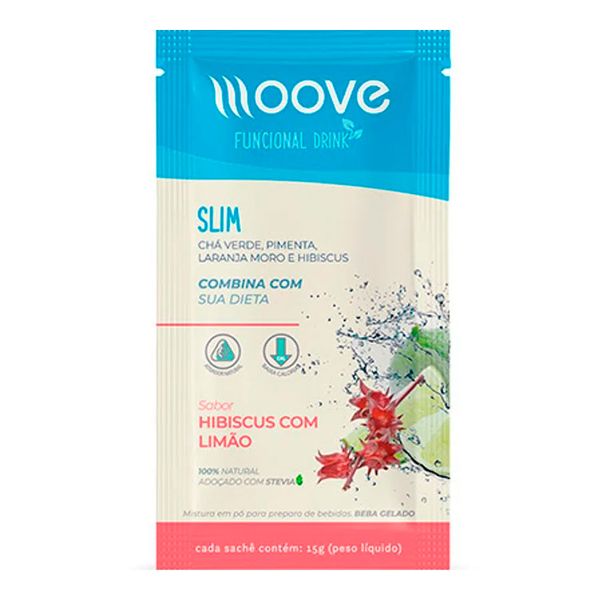 Moove Slim Hibiscus com Limão 15g