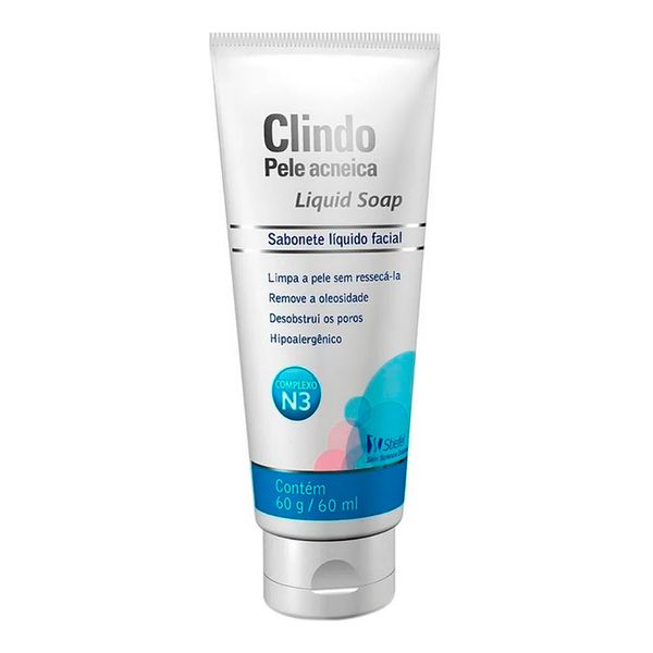 Mousse de Limpeza Clindo Pele Acneica Stiefel 60g