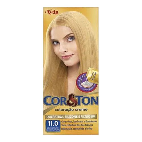 Mini Kit Tintura Cor&Ton 11.0 Louro Muito Claro Natural Mini Kit Tintura Cor&Ton 11.0 Louro Muito Claro Natural