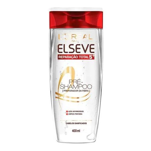 Pré-Shampoo Elsève Reparação Total 5+ 400ml Pré-Shampoo Elsève Reparação Total 5+ 400ml