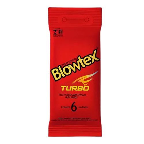 Preservativo Blowtex Turbo 6 Unidades Preservativo Blowtex Turbo 6 Unidades