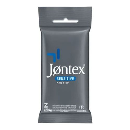 Preservativo Jontex Sensitive 6 unidades