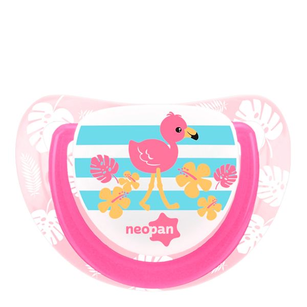 Chupeta Neopan Flamingo N2 1 Unidade