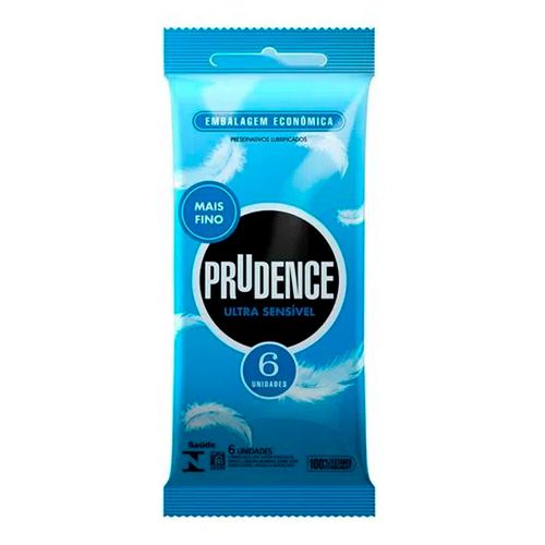 Preservativo Prudence Ultra Sensível 6 Unidades Preservativo Prudence Ultra Sensível 6 Unidades