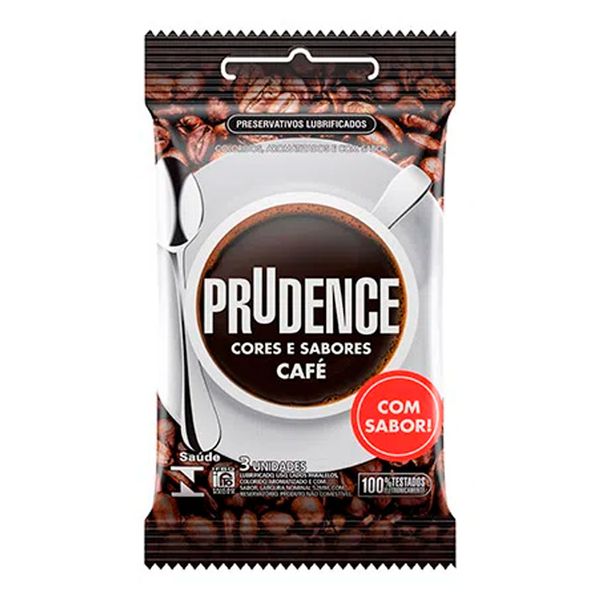 Preservativos Prudence Sabor Café 3 Unidades