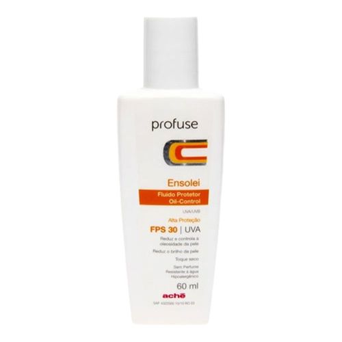 Profuse Ensolei Fps 30 Fluido Oil 60ml Profuse Ensolei Fps 30 Fluido Oil 60ml