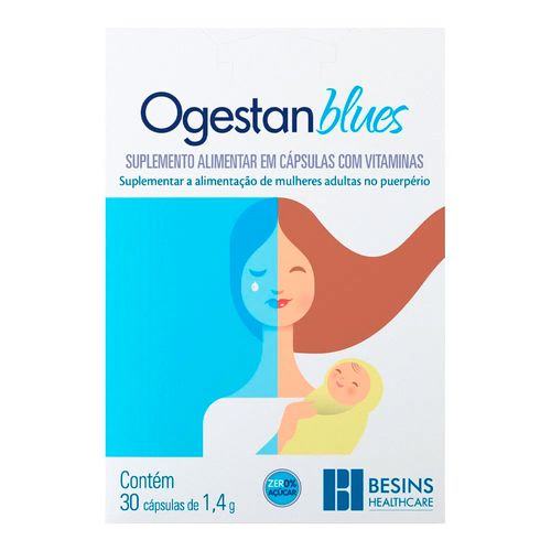 Ogestan Blues Besins 30 Cápsulas Ogestan Blues Besins 30 Cápsulas