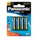 Pilha Comum Panasonic Super Hyper AA Pequena 3SHS 4 Unidades
