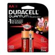 Pilha Duracell Quantum AA - 2 unidades