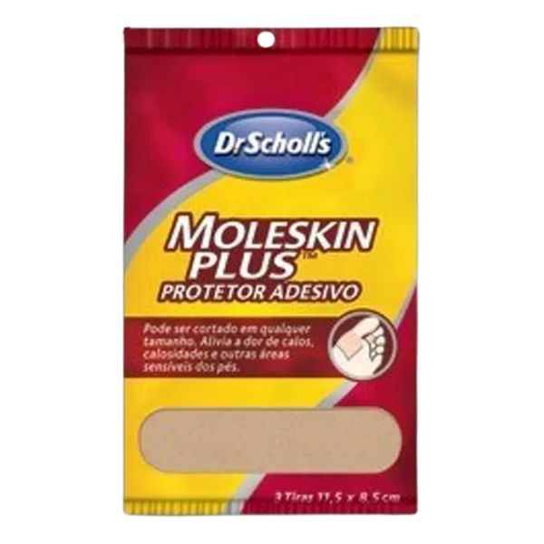 Protetor Adesivo Dr. Scholl's Moleskin Plus