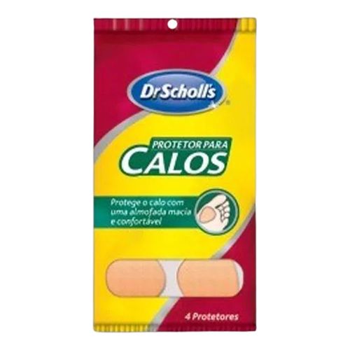 Protetor Adesivo Para Calos Dr. Scholl's - 4 unidades Protetor Adesivo Para Calos Dr. Scholl's - 4 unidades