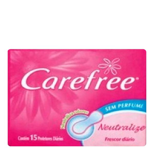 Protetor Diário Carefree Neutralize 15 unidades com 2 embalagens