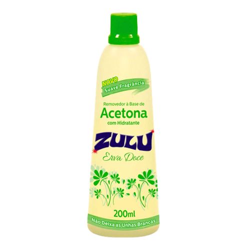Removedor de Esmalte Zulu Erva Doce 200ml