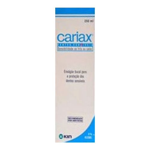 Enxaguante Bucal Cariax Sensitive 250ml Enxaguante Bucal Cariax Sensitive 250ml