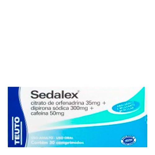 Sedalex Teuto 30 Comprimidos