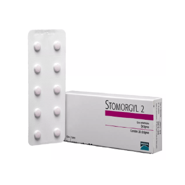 STOMORGYL 2mg - caixa com 20 compr.