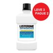 Enxaguante Bucal Listerine Whitening Anti-Mancha 250ml 3 Unidades