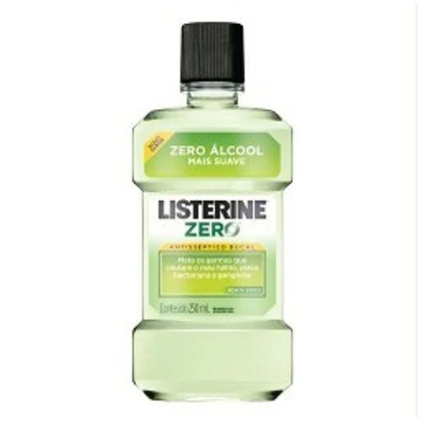 Enxaguante Bucal Listerine Zero Menta Verde 250ml