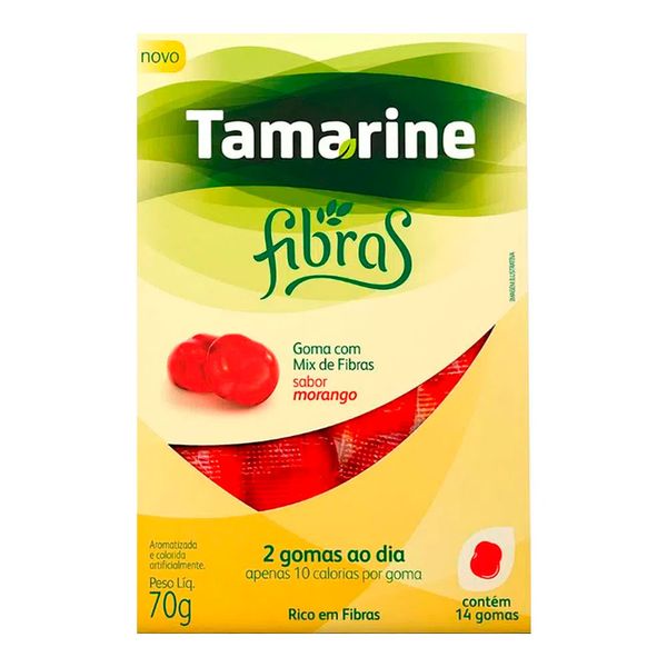Tamarine Fibras Sabor Morango 14 Gomas