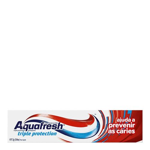 Creme Dental Aquafresh Tripla Proteção Creme Dental Aquafresh Tripla Proteção