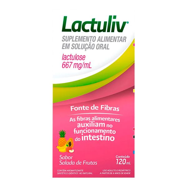 Lactuliv Salada de Frutas Legrand Pharma 120ml Xarope