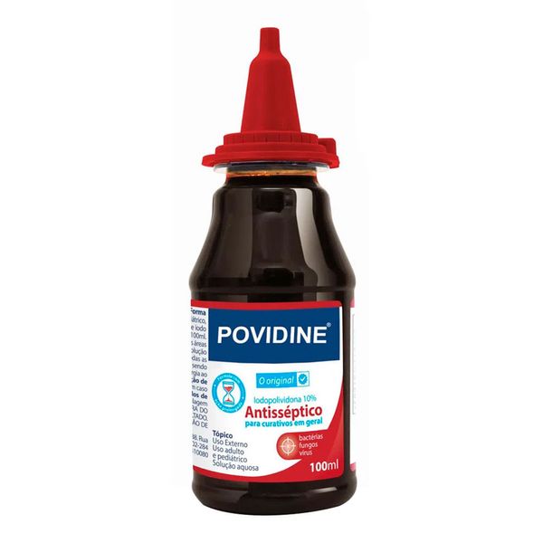 Povidine Antisséptico Tópico 100ml