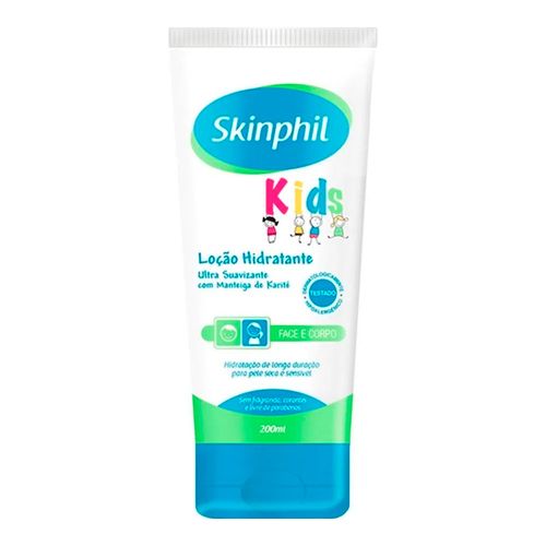 Loção Hidratante Skinphil Kids 200ml