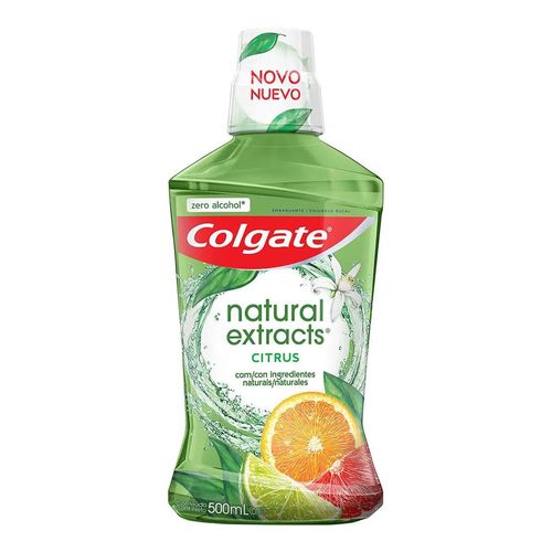 Enxaguante Bucal Colgate Natural Extracts Citrus 500ml Enxaguante Bucal Colgate Natural Extracts Citrus 500ml