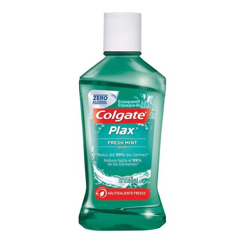 Enxaguante Bucal Colgate Plax Fresh Mint 60ml Enxaguante Bucal Colgate Plax Fresh Mint 60ml