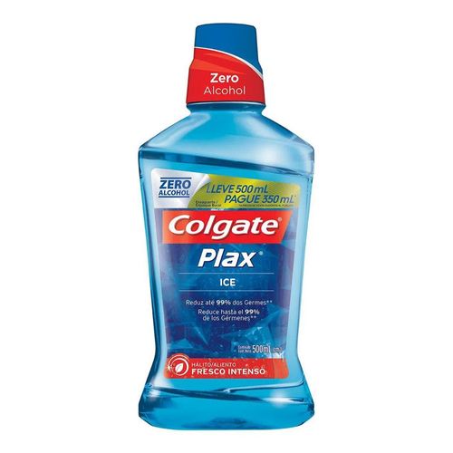 Enxaguante Bucal Colgate Plax Ice 500ml