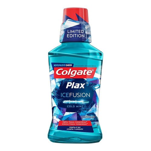 Enxaguante Bucal Colgate Plax Ice Fusion Cold Mint 250ml Enxaguante Bucal Colgate Plax Ice Fusion Cold Mint 250ml