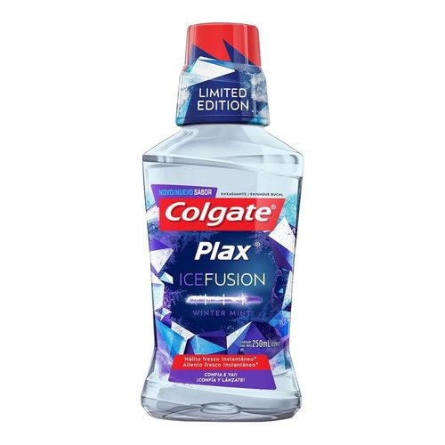 Enxaguante Bucal Colgate Plax Ice Fusion Wint Mint 250ml Enxaguante Bucal Colgate Plax Ice Fusion Wint Mint 250ml