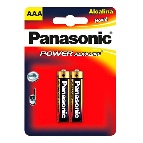 Panasonic Pilha Alcalina Palito LR03 2 Unidades