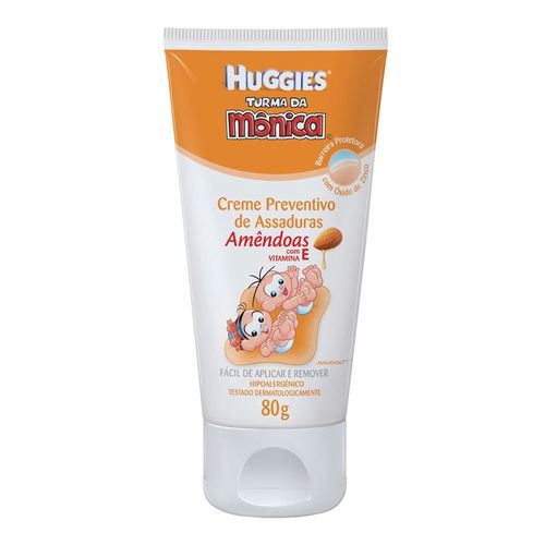 Creme para Assaduras Huggies Amêndoas 80g Creme para Assaduras Huggies Amêndoas 80g