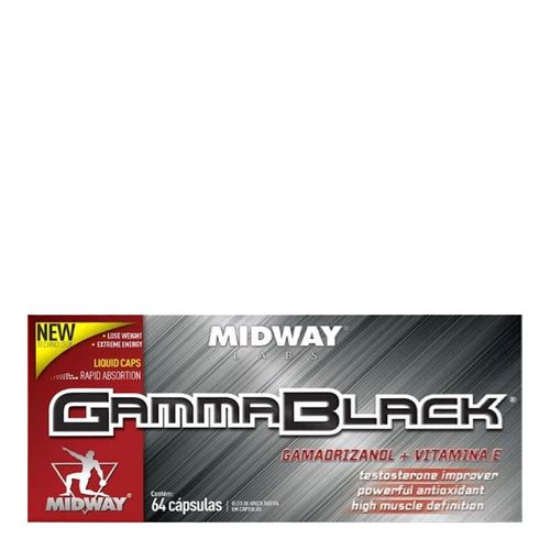 Diet Way Midway Gammablack 64 Comprimidos Diet Way Midway Gammablack 64 Comprimidos