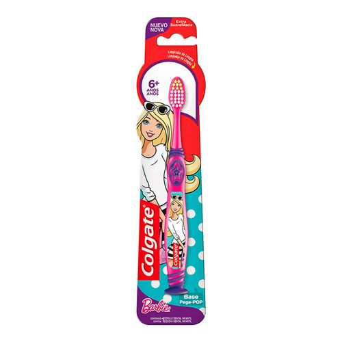 Escova Dental Infantil Colgate Smiles Barbie 5+ anos 1 Unidade Escova Dental Infantil Colgate Smiles Barbie 5+ anos 1 Unidade