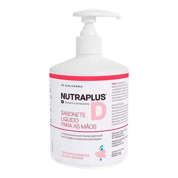 Sabonete Líquido Nutraplus para Mãos Sensíveis e Secas 500ml