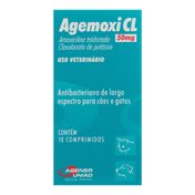 Agemoxi CL 50mg com 10 Comprimidos
