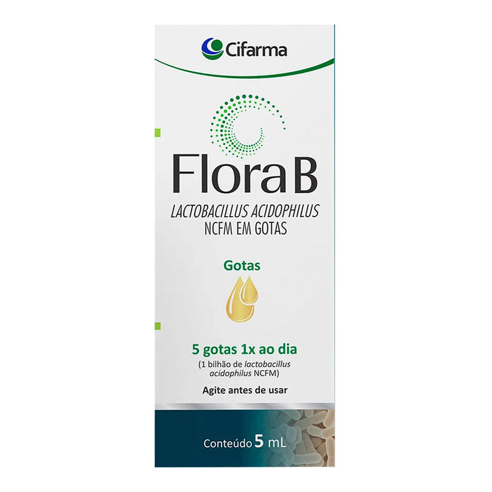 Flora B Gotas Cifarma 5ml - Drogaria Sao Paulo