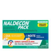 Antigripal Naldecon Dia e Noite Caixa 24 Comprimidos