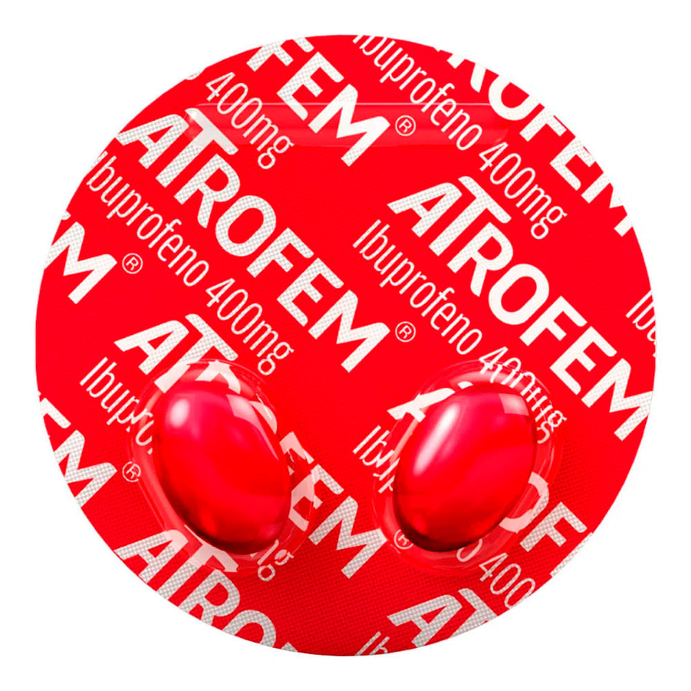 Analgésico Atrofem 400mg 2 Cápsulas