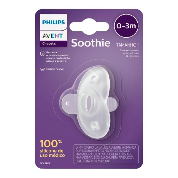 Chupeta Soothie Individual Philips Avent 0-3 meses
