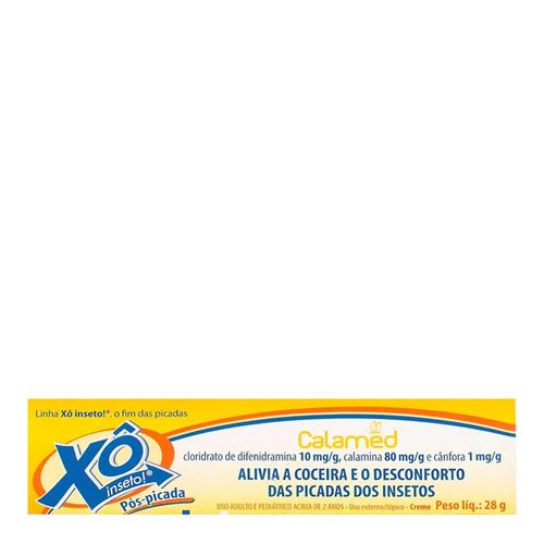 Calamed Xô Inseto Pós Picada 28g Calamed Xô Inseto Pós Picada 28g