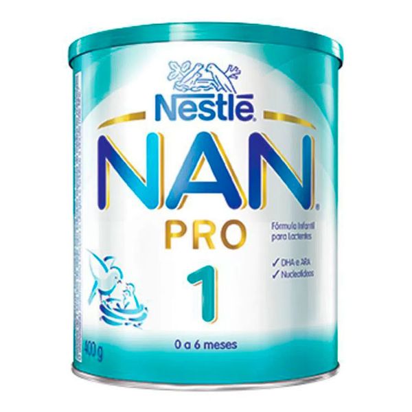 Fórmula Infantil NAN PRO 1 Lata 400g