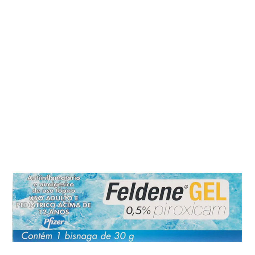 Anti-Inflamatório e Analgésico Feldene 5mg/g 30g