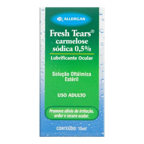 Colírio Lubrificante Fresh Tears 5Mg/Ml 15Ml